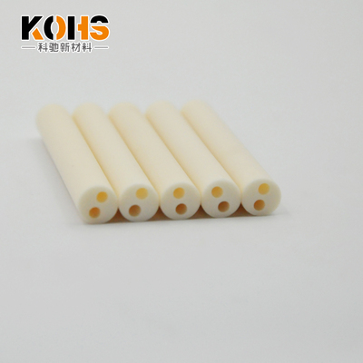 氧化铝双孔绝缘芯  热电偶高纯氧化铝绝缘管